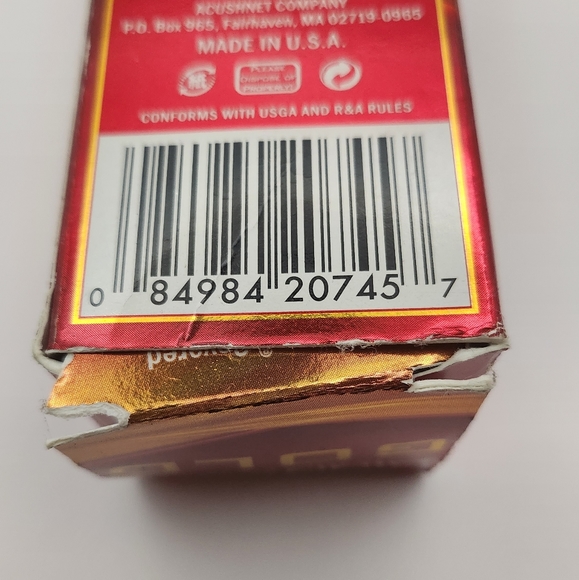 Pinnacle Gold Golf Balls 3 Pack Sleeve NWT - Picture 4 of 6